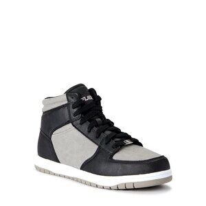 NWT FUBU Men's Heritage High-top Basketball Gray & Black High-Top Sneakers